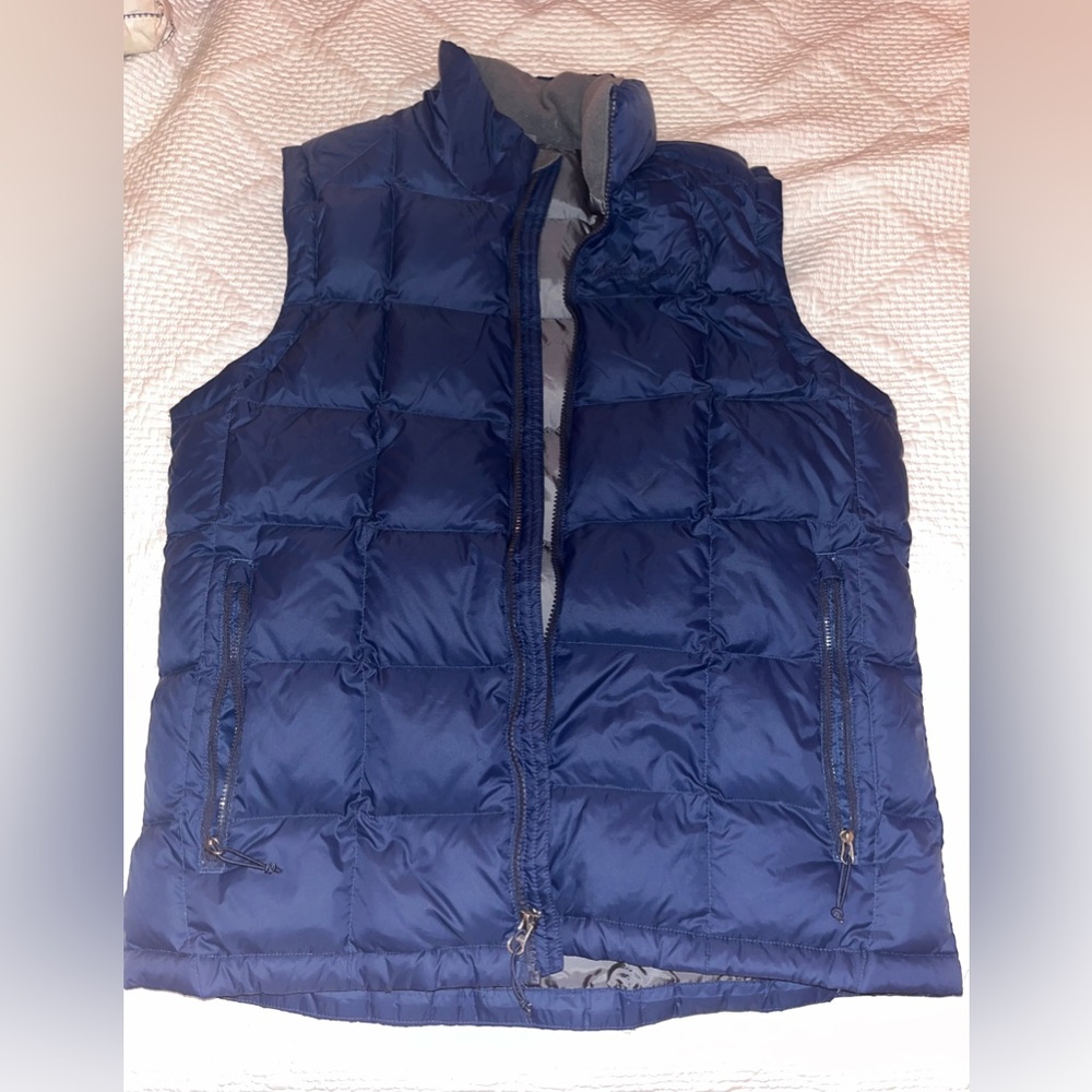 Navy blue vest